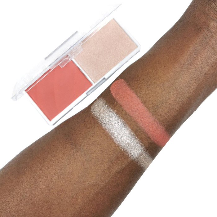 Revolution Colour Play Blushed Duo Blush & Highlighter Cute