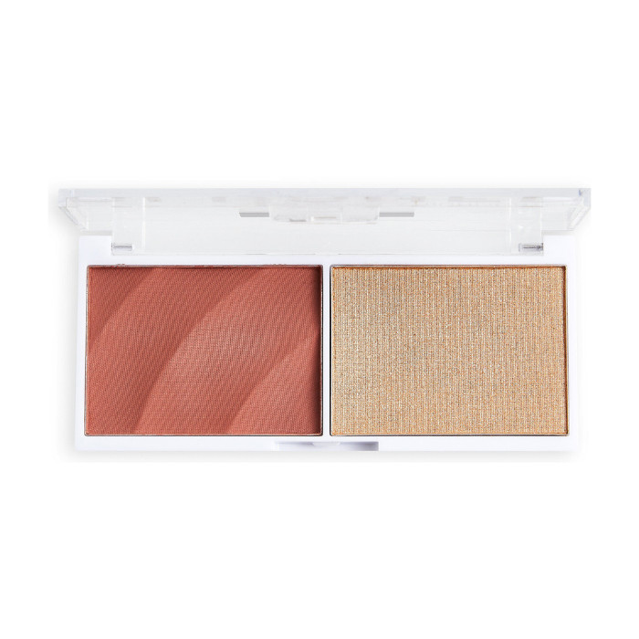 Revolution Colour Play Blushed Duo Blush & Highlighter Kindness