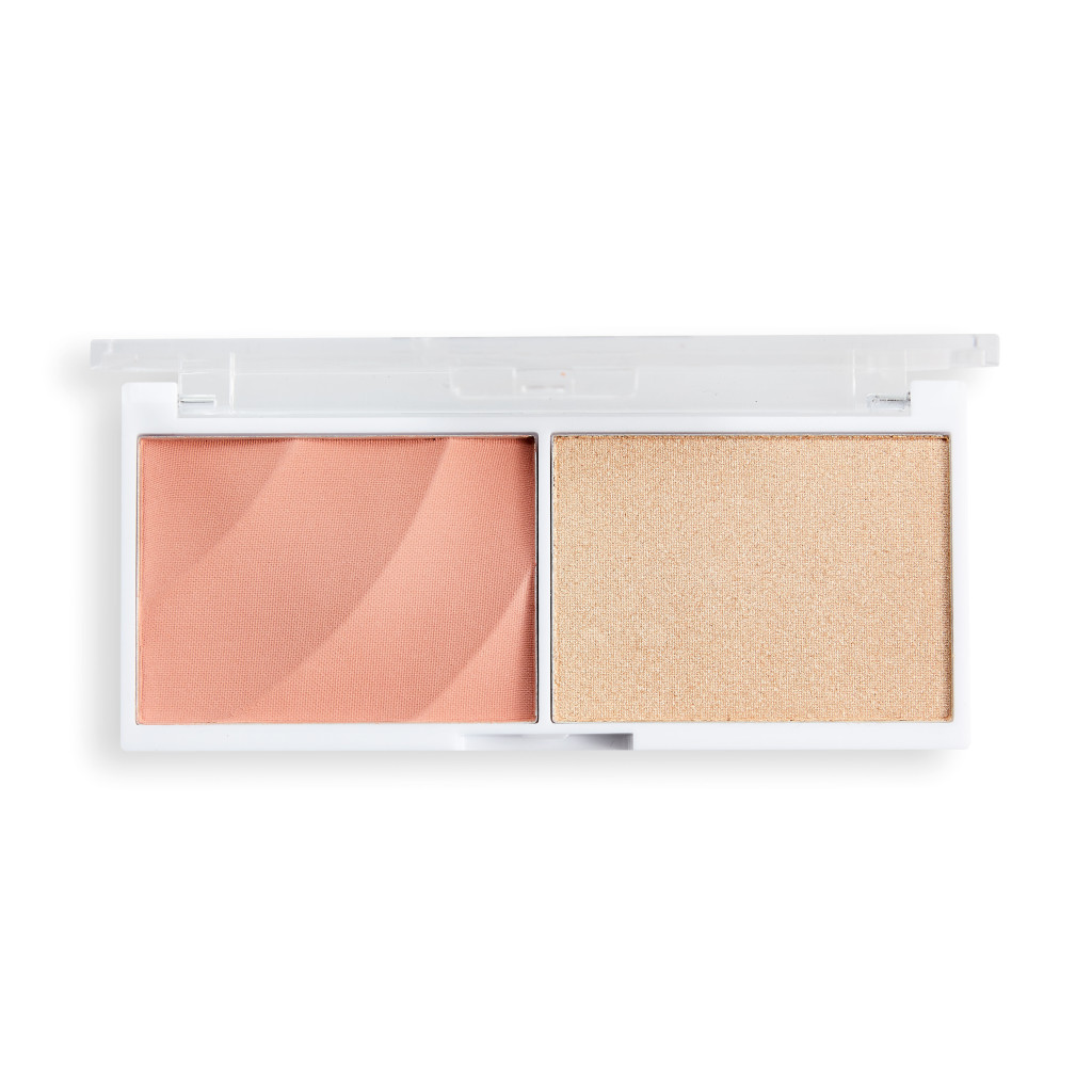 Revolution Colour Play Blushed Duo Blush & Highlighter Sweet
