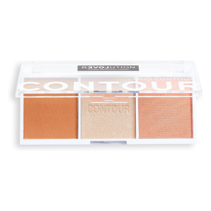 Revolution Colour Play Contour Trio Palette Sugar