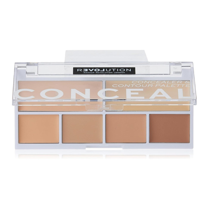 Revolution Conceal Contour Palette Fair