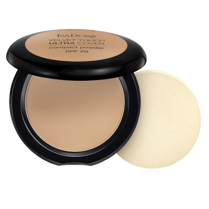 Isadora Ultra Cover Compact Power SPF20 67 Warm Tan