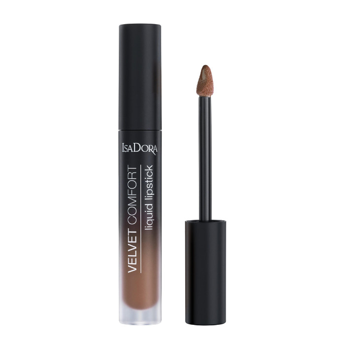 Isadora Velvet Comfort Liquid Lipstick 68 Cool Brown