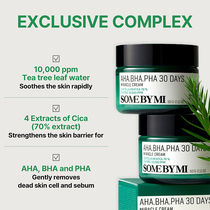 Some By Mi AHA BHA PHA 30 Days Miracle Cream 60g