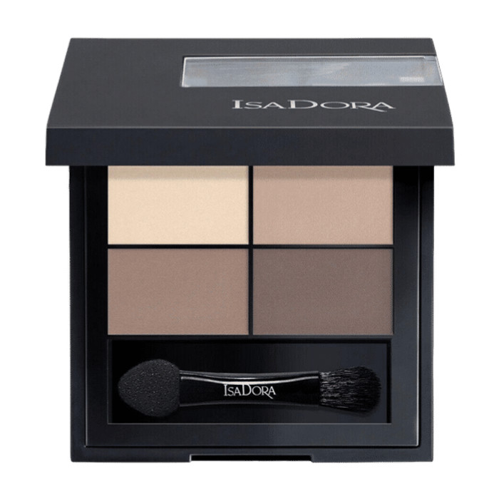 Isadora Eyeshadow Quartet 01 Muddy Nudes