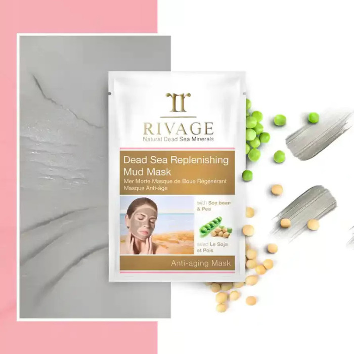 Rivage Dead Sea Replenishing Mud Anti-Aging Mask 25g x 4s