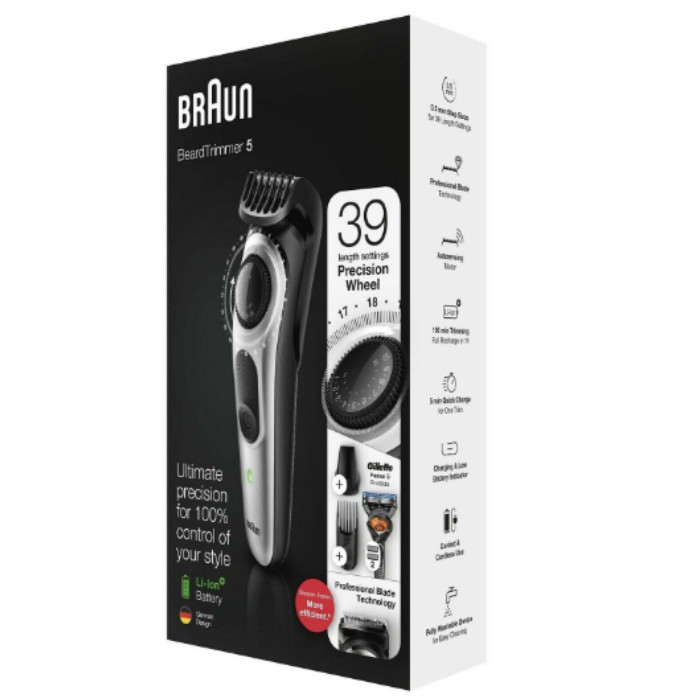 Braun Rechargeable Beard Trimmer & Hair Trimmer BT5260