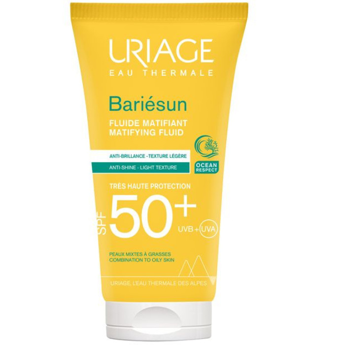 Uriage Bariesun SPF50+ Mattifying Fluid 50ml - Product
