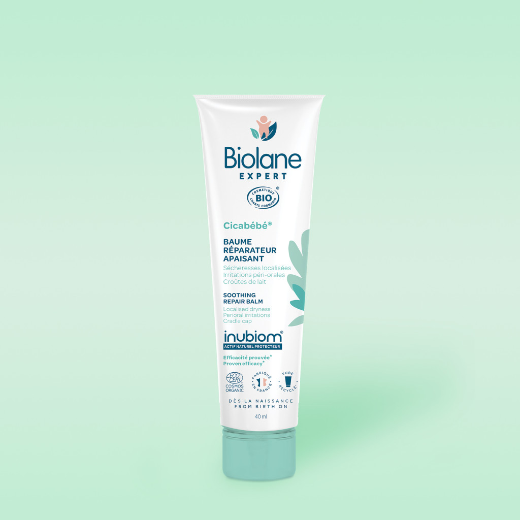 Biolane Organic Cica Bebe Soothing Repair Balm 40ml