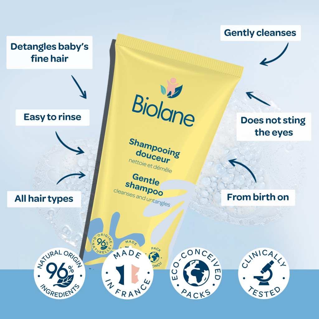 Biolane Organic Gentle Shampoo Douceur 200ml