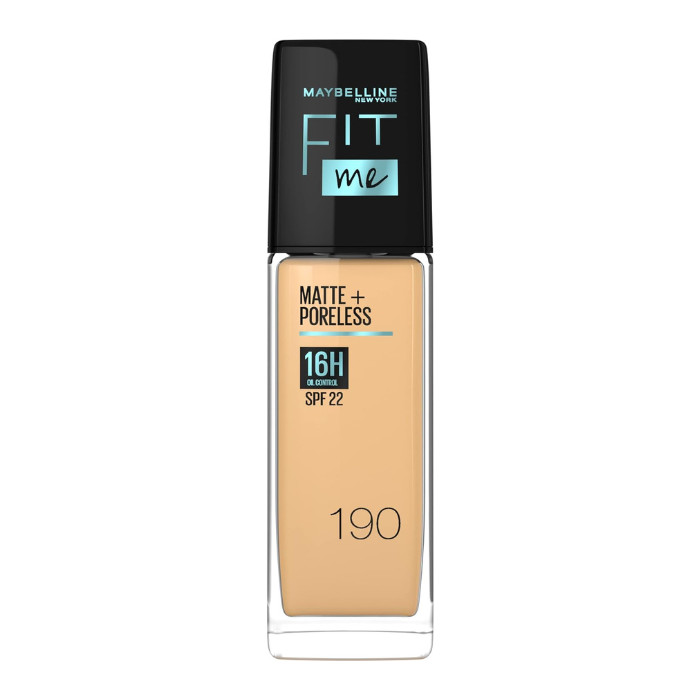 Maybelline New York Fit Me Matte & Poreless Foundation 16H (SPF 22)-190