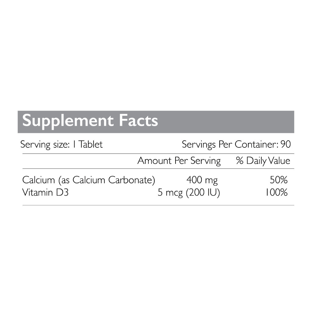 Radiant Platinum Calcium with Vitamin D3 90 Tabs