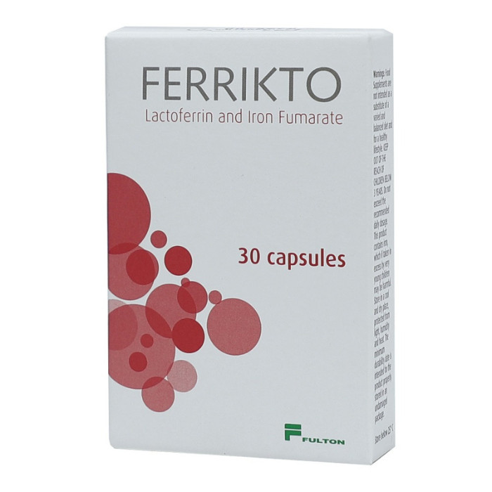 Ferrikto Capsules (Hard Gelatin) 30s