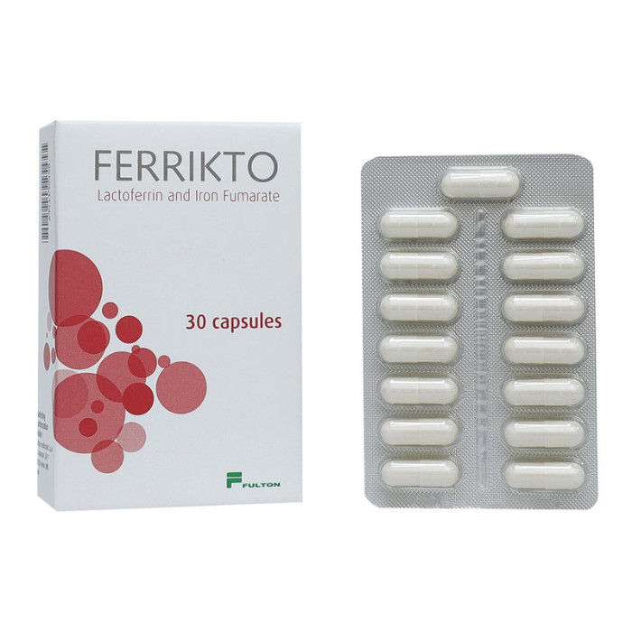 Ferrikto Capsules (Hard Gelatin) 30s