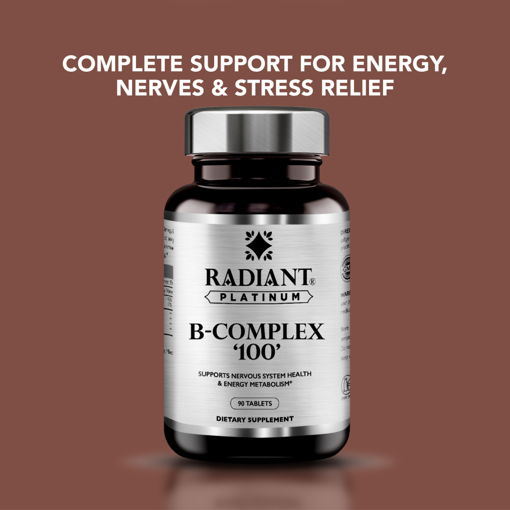 Radiant Platinum B- Complex 100 90 Tabs
