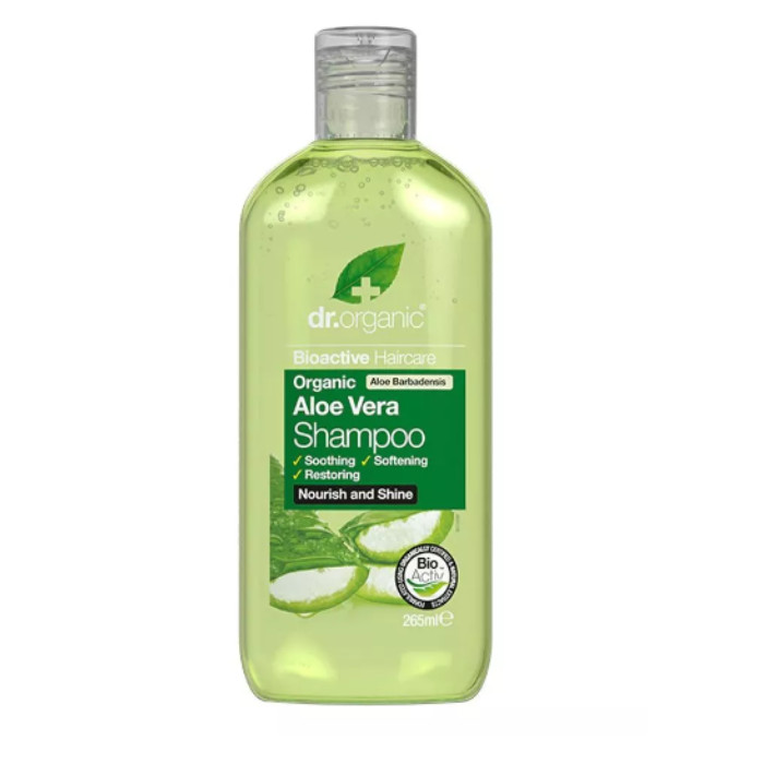 Dr. Organic Aloe Vera Shampoo 265ml high-resolution photo