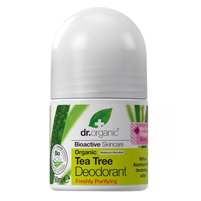 Dr.Organic Tea Tree Deodorant 50ml high resolution product image