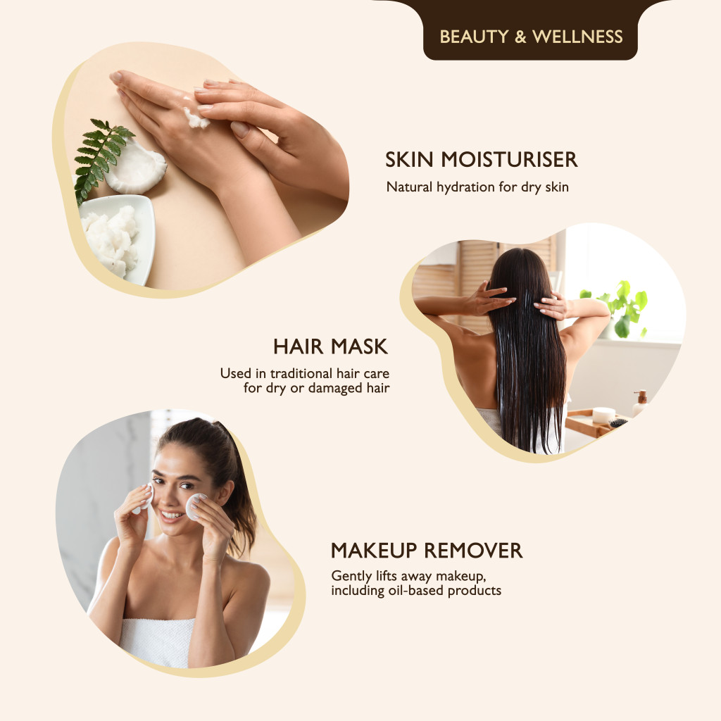 Earth’s Finest Virgin Coconut Oil, Cold-Pressed, Unrefined, Keto and Vegan Friendly, 200ml