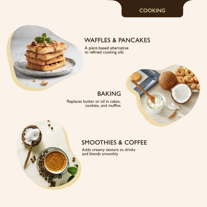 Earth’s Finest Organic Extra Virgin Coconut Oil with Vanilla, Cold Pressed, Raw, Vegan, Unrefined, Antioxidant-Rich, 200ml