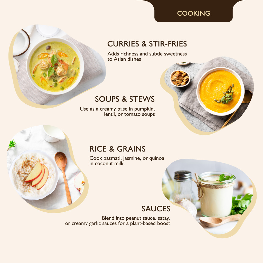 Earth’s Finest Organic Coconut Milk, Pure, Vegan, Dairy-Free, Low-Fat, Plant-Based Milk for Cooking & Drinks, 400ml