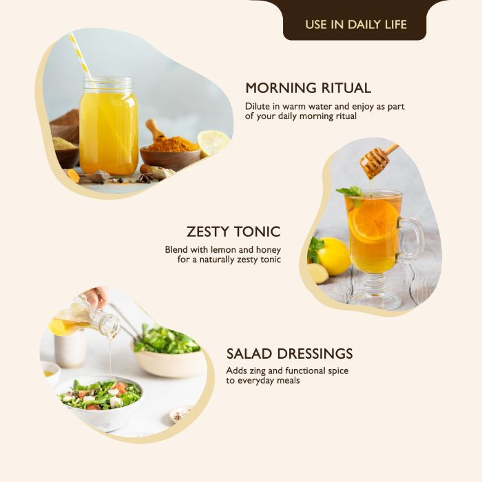 Earth’s Finest Organic Apple Cider Vinegar with Ginger & Turmeric, Unfiltered, Raw and Natural, 500ml