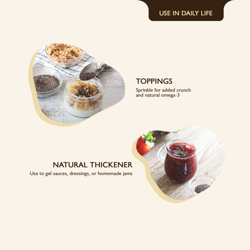 Earth’s Finest Organic Black Chia Seeds, Superfood for Baking, Smoothies, Puddings, Gluten-Free, Non-GMO, 300g