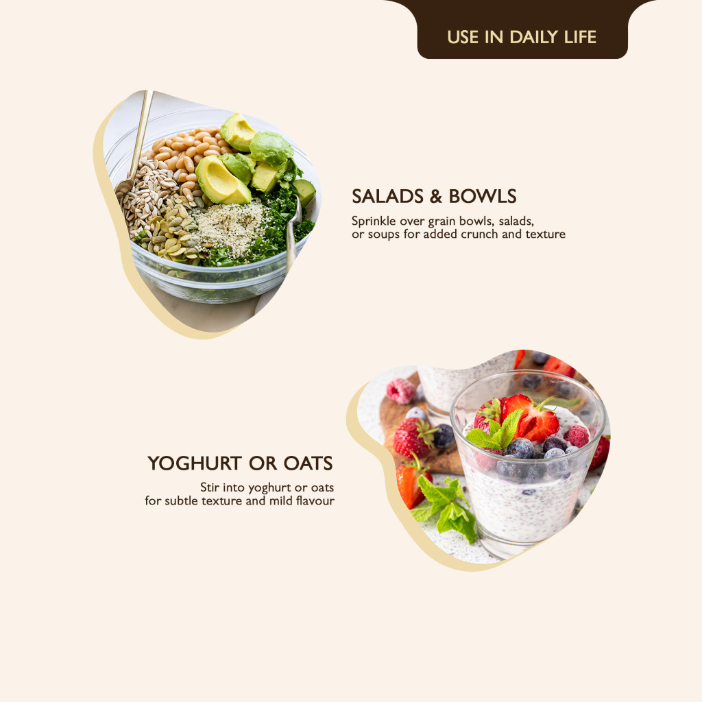 Earth's Finest Organic White Chia Seeds, High Fiber, Omega-3, Gluten-Free Superfood, 300g