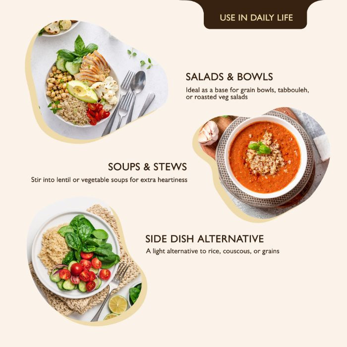 Earth’s Finest Organic White Quinoa, Rich in Protein and Fiber, Non-GMO, Unrefined, Gluten-Free Superfood – 340g