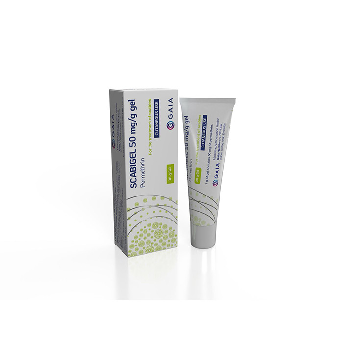 Scabigel 50mg/g Topical Gel Tube 30g