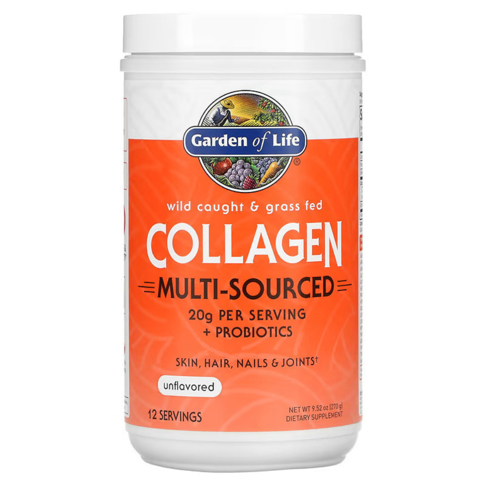 Buy Garden of Life Collagen Multi Sourced Unflavored 270gm online at