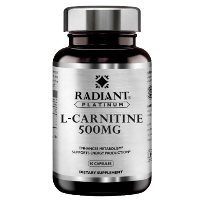 Buy Radiant Platinum LCarnitine 500mg 90 Caps online at best price in