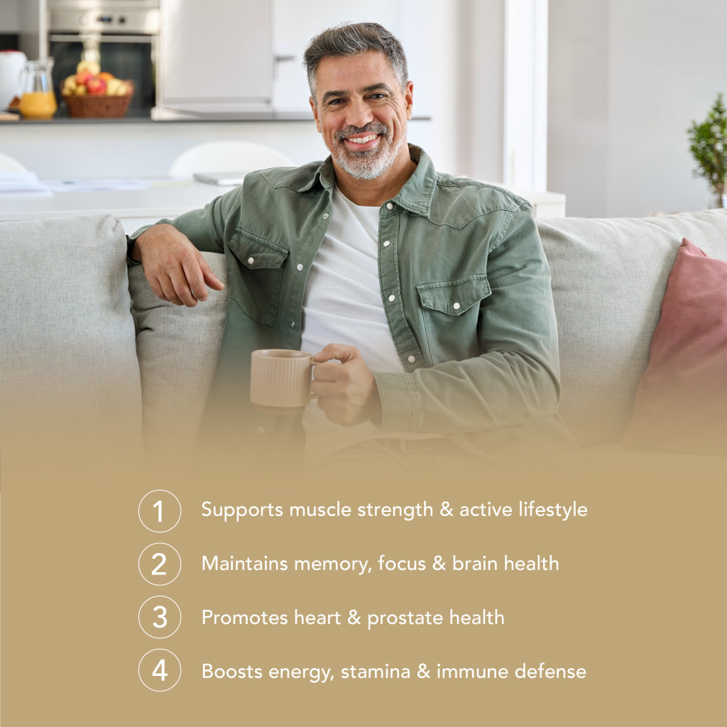 Radiant Platinum Men Multi 50+ 90 Tabs