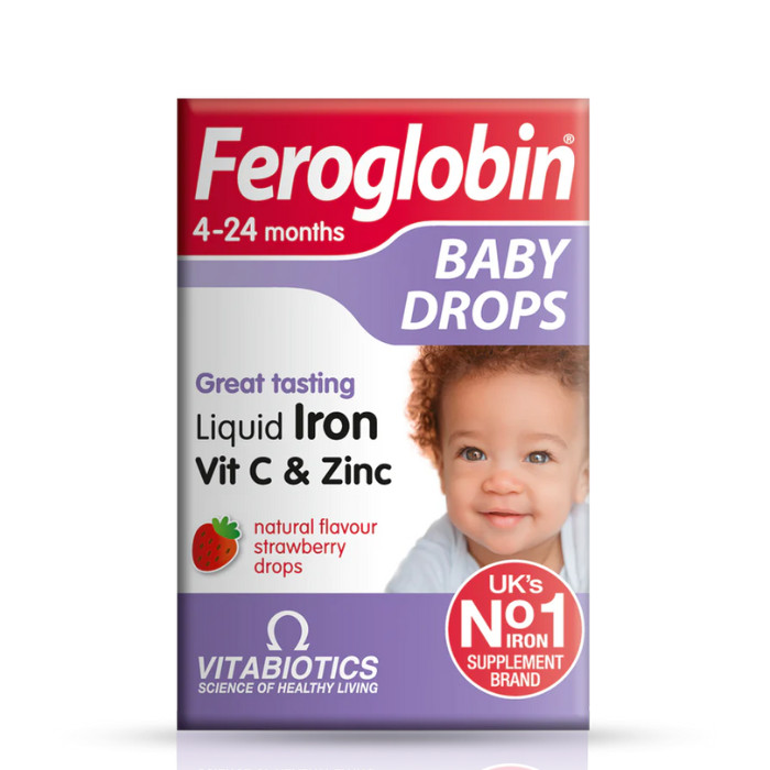 Buy Vitabiotics Feroglobin Baby Drops 30ml online at best price in the
