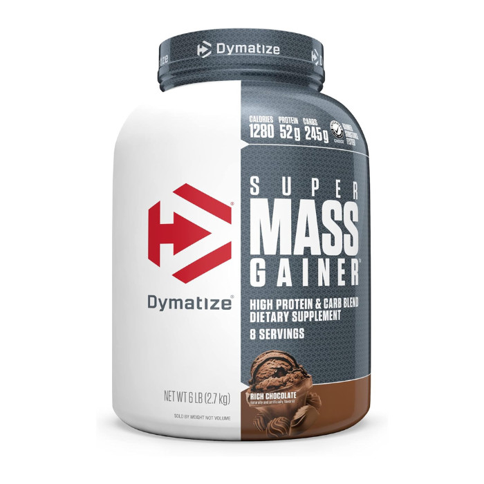Dymatize Super Mass Gainer Rich Chocolate 6lb product photo
