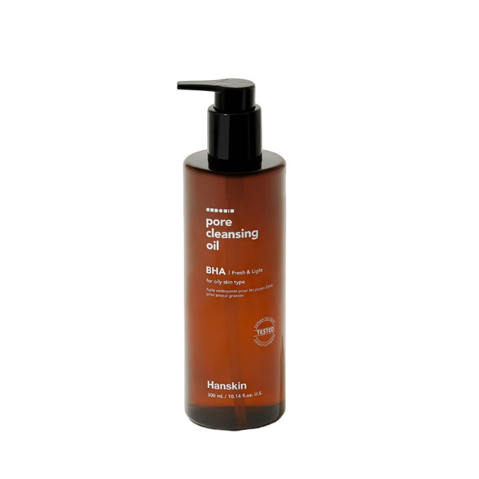 Hanskin Pore Cleansing Oil BHA Fresh & Light 300ml
