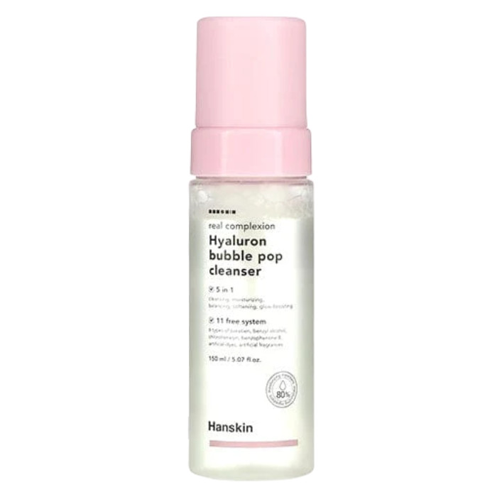 Hanskin Hyaluron Bubble Pop Cleanser 150ml
