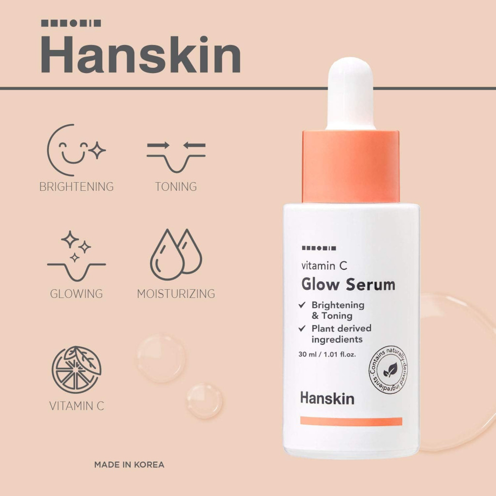 Buy Hanskin Vitamin C Glow Serum 30ml online at best price in the UAE