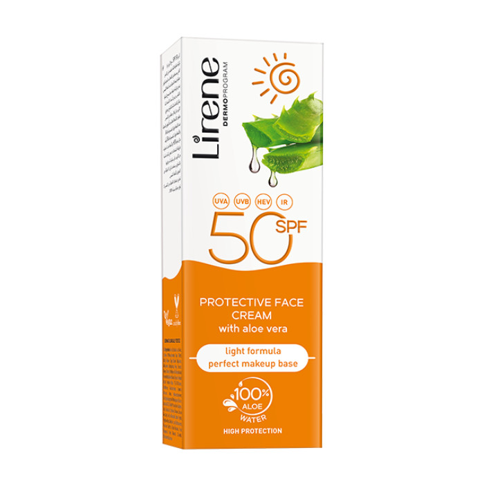 Lirene Dermoprogram (SPF50) Protective Face Cream 50ml