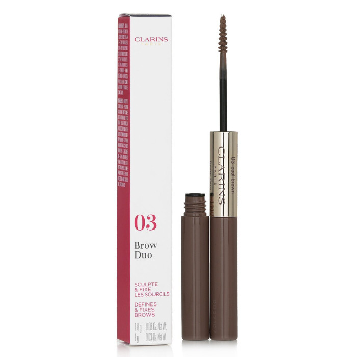 Clarins Brow Duo Cool Brown No. 03 2.8g
