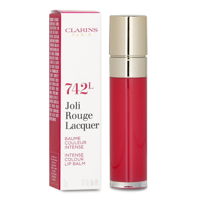 Clarins Joli Rouge Lacquer Lipstick No. 742L 3.5g