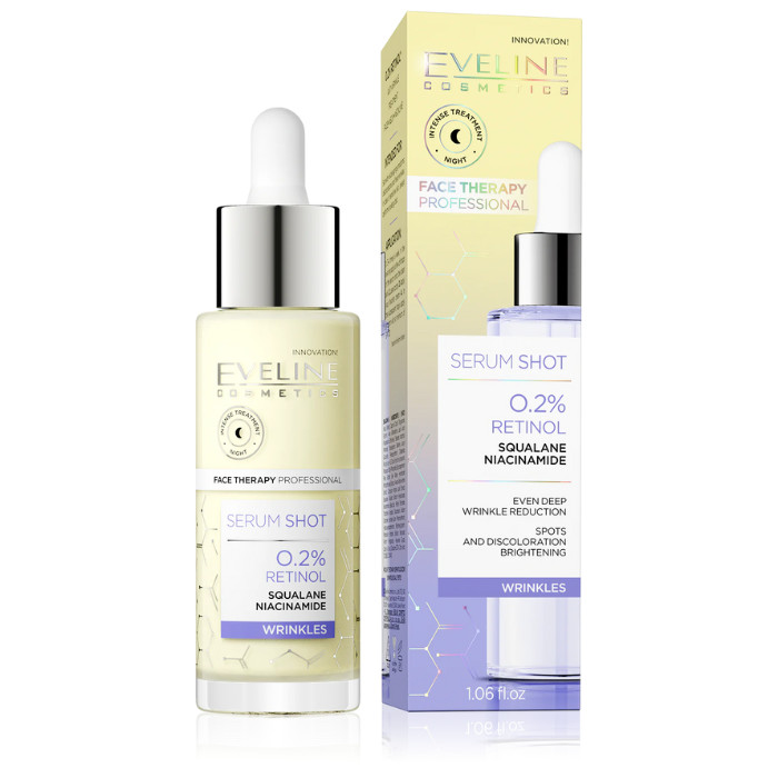 Eveline Serum Shot Retinol 0.2% Wrinkles 30ml