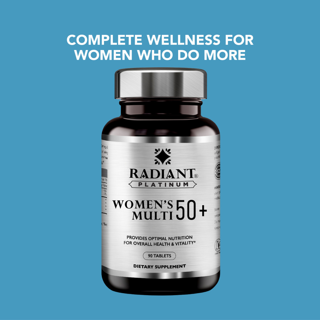 Radiant Platinum Multivitamin Women's 50+ Tab 90s