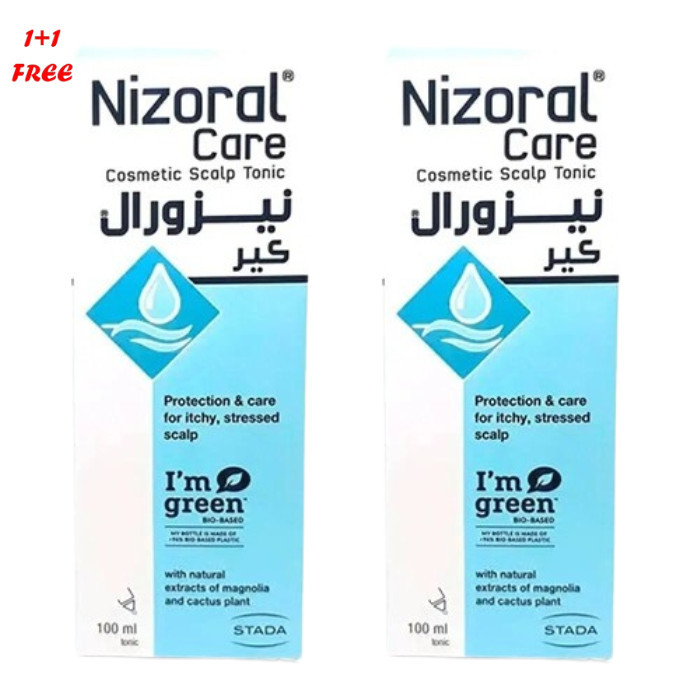 Nizoral Care Cosmetic Scalp Tonic 100ml 1+1 Promo Pack