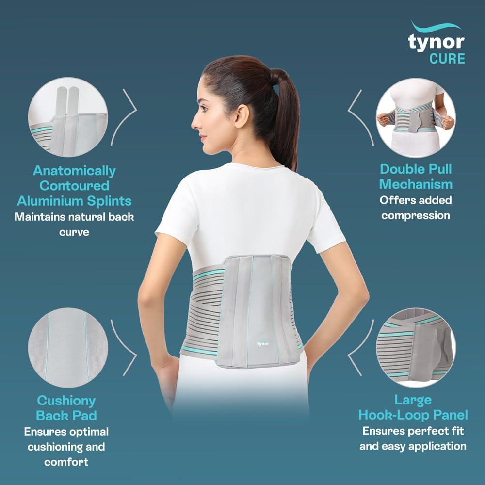 Tynor Contoured Lumbo Sacral LS Support Small A-07 1s