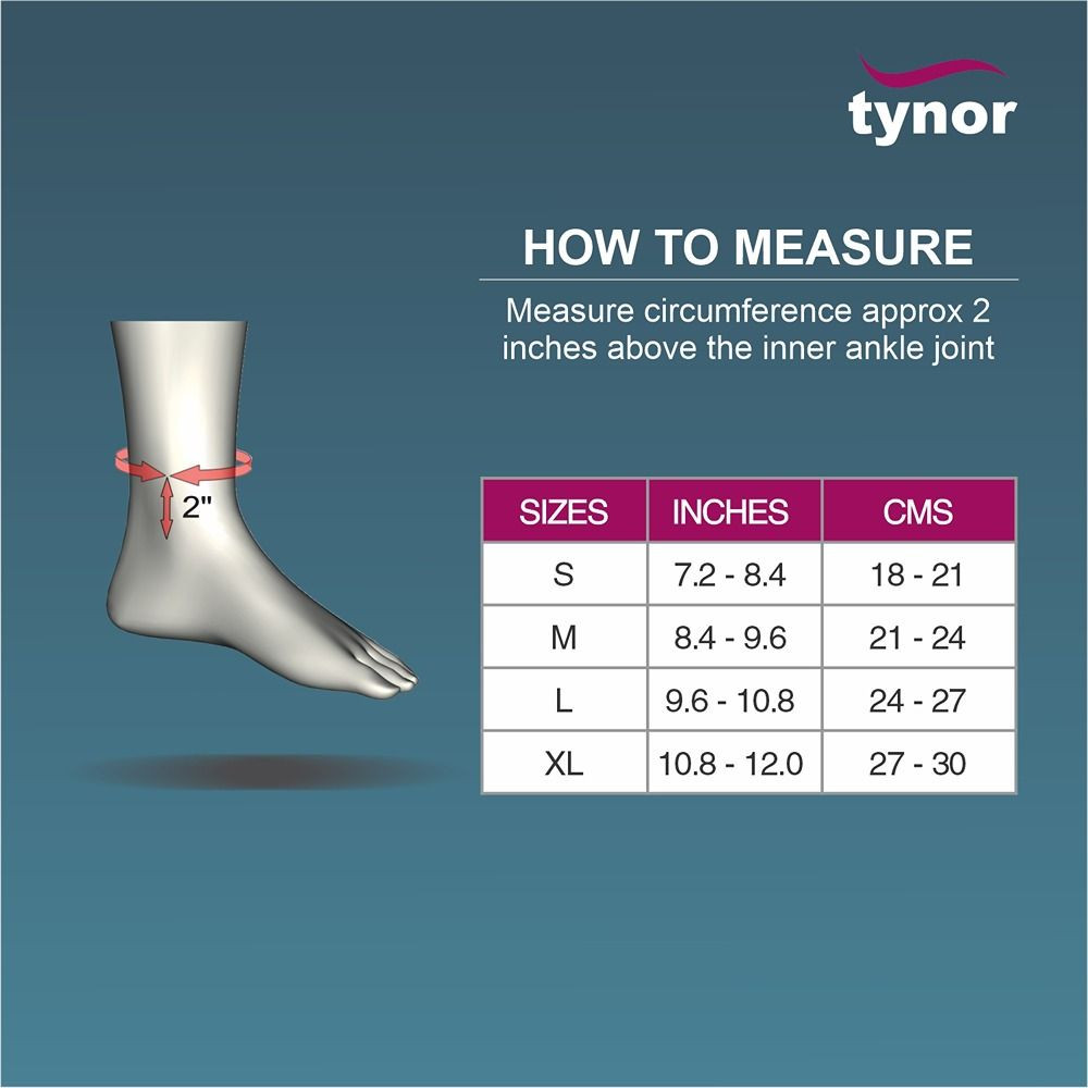 Tynor Ankle Binder Small D-01 1s