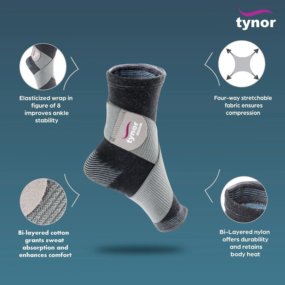 Tynor Ankle Binder Small D-01 1s