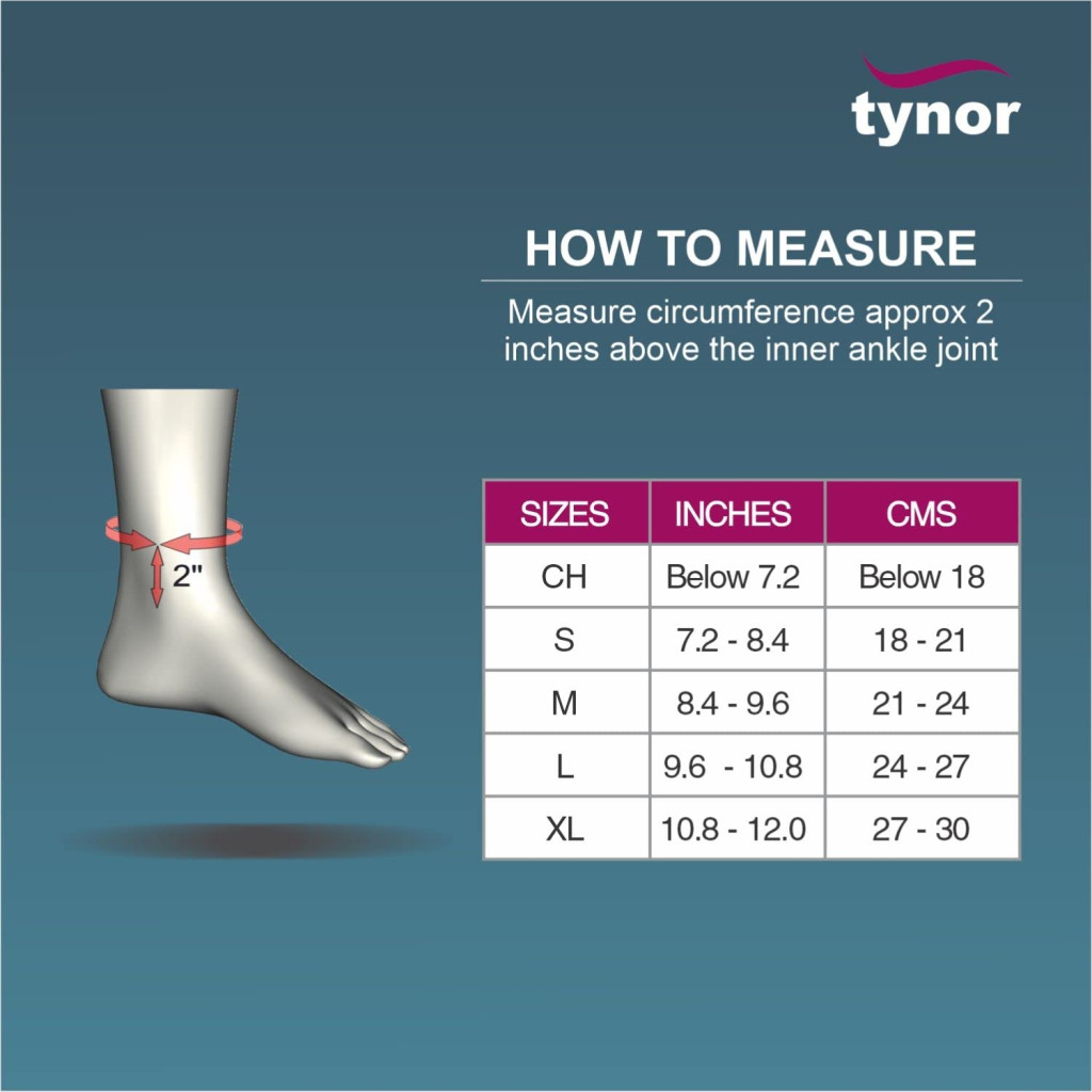 Tynor Ankle Brace Medium D-02