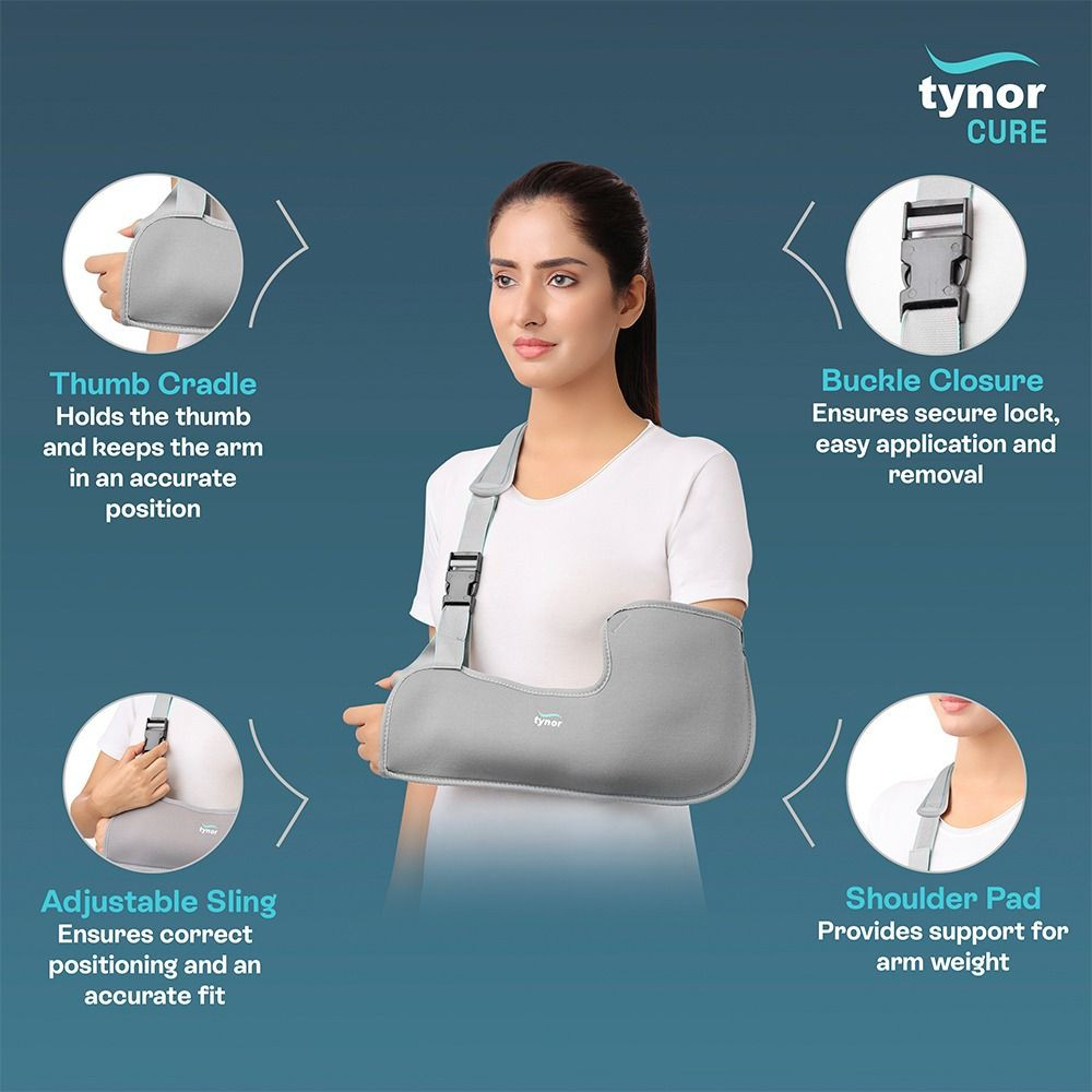 Tynor Arm Sling Pouch Medium C-01 1s