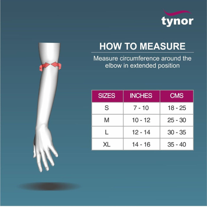Tynor Tennis Elbow Support XL E-10 1s