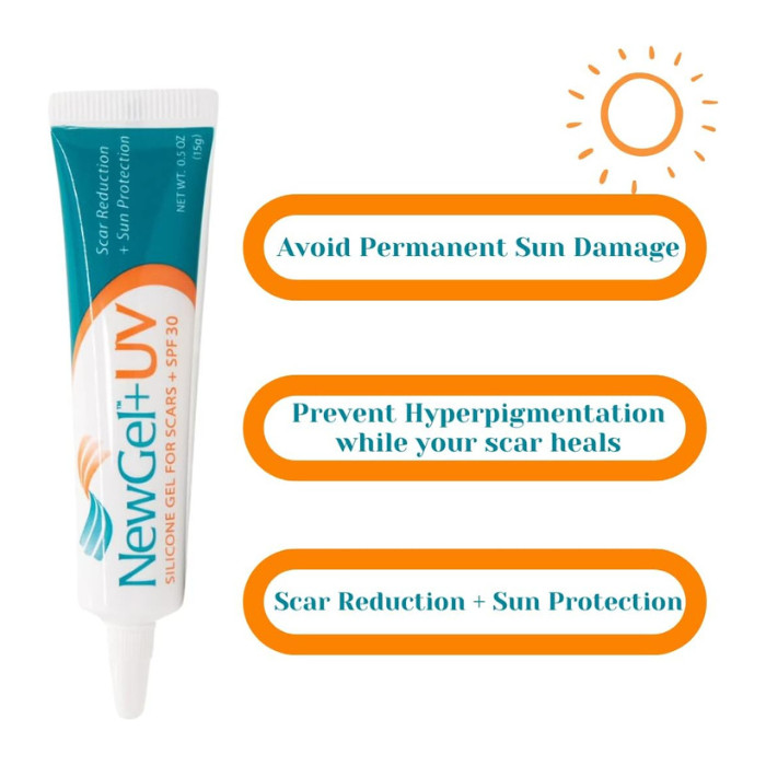 NewGel + UV (SPF30) Silicon Gel 15g